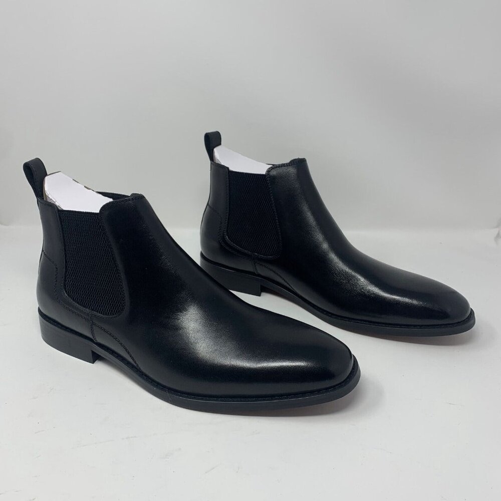 Vintage Foundry Co. Darwin VF1758 Chelsea‎ Boots Men's 11 Black Pull-on S0668